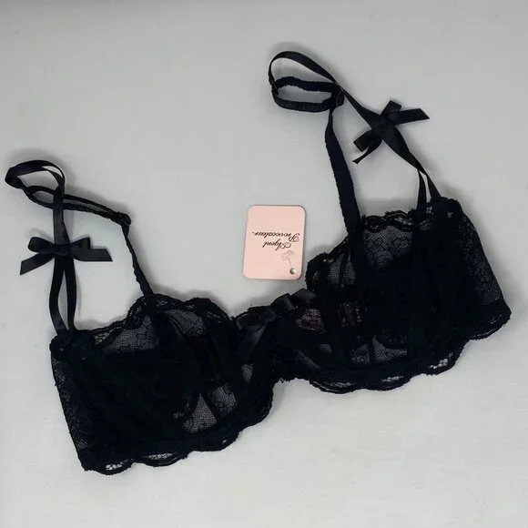 Agent Provocateur Love Black Demi Bra 34C NWT - Picture 11 of 15
